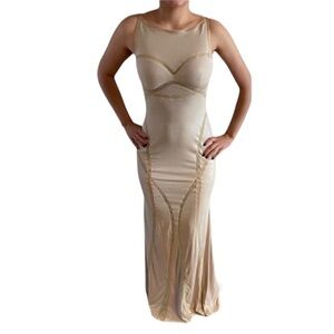 Jovani Gold Evening Dress